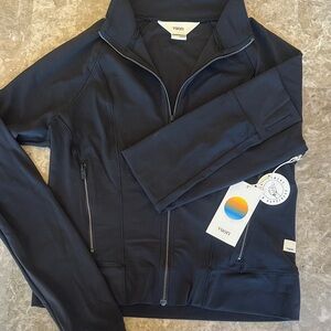 Vuori Black AllTheForm Fitness Jacket